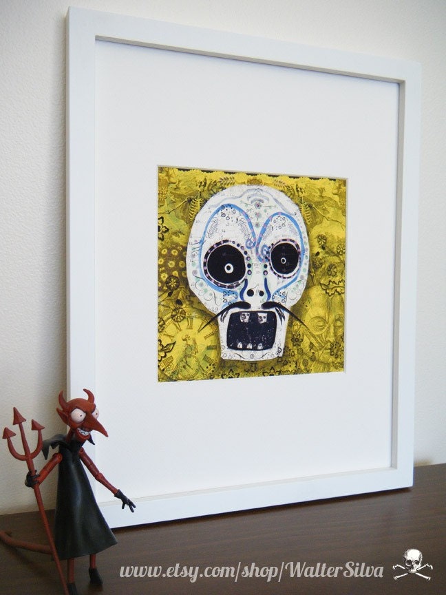 Day of the dead Print - Dia de los Muertos Giclée Print