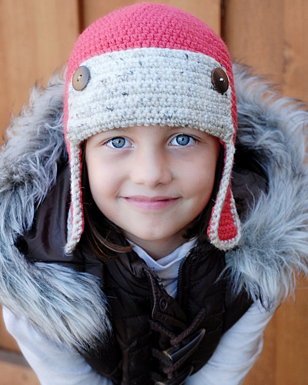 Aviator Crochet Hat Pattern (Permission to sell all finished products)