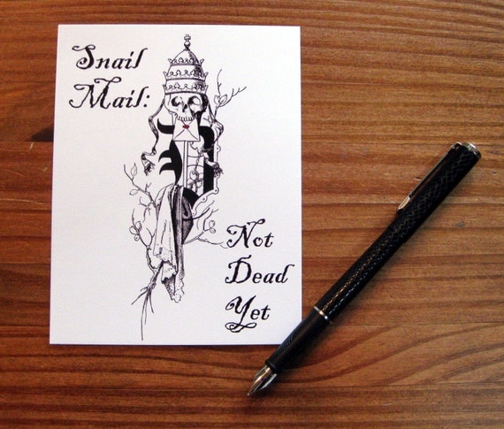 Snail Mail: Not Dead Yet 5 Postcard Pack