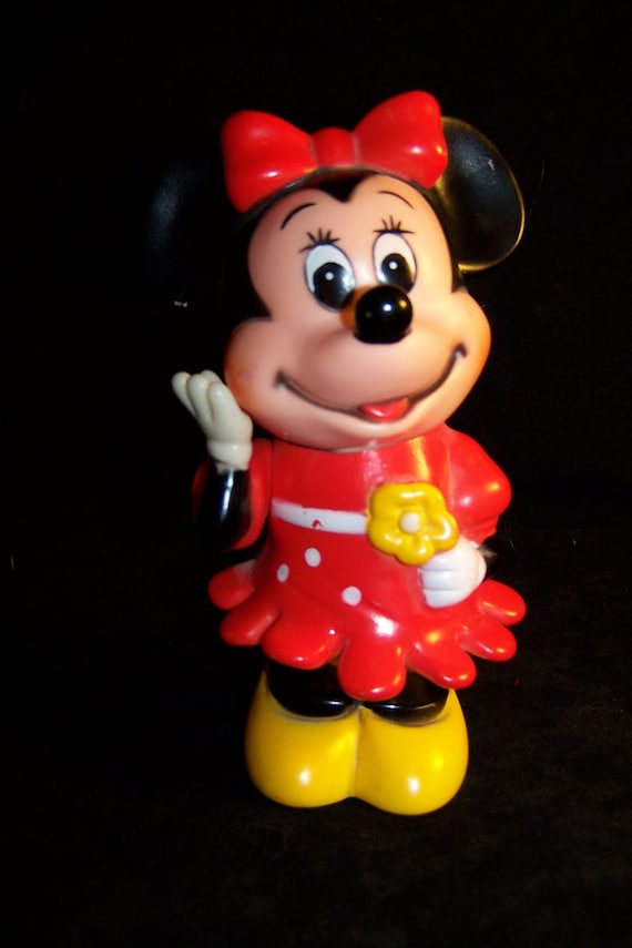 Minnie Mouse Coin Bank Walt Disney piggy by VintageTreasuresRus