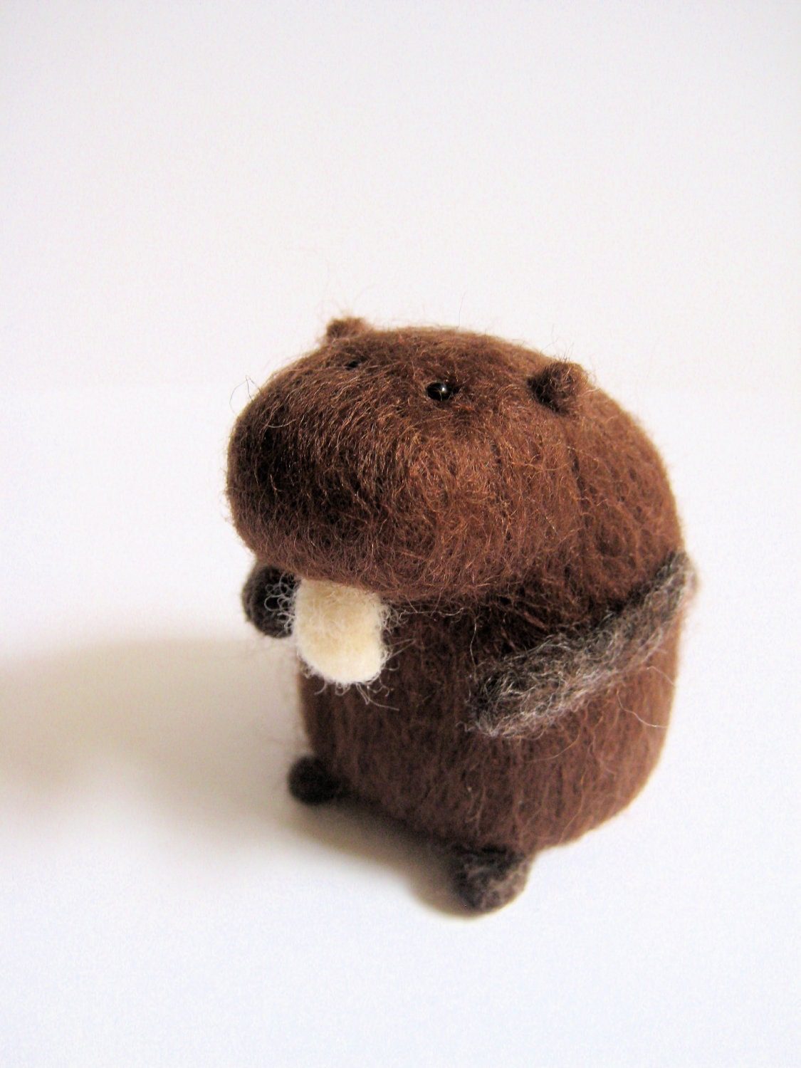 Felt Beaver - Cute Needle Felted Animal