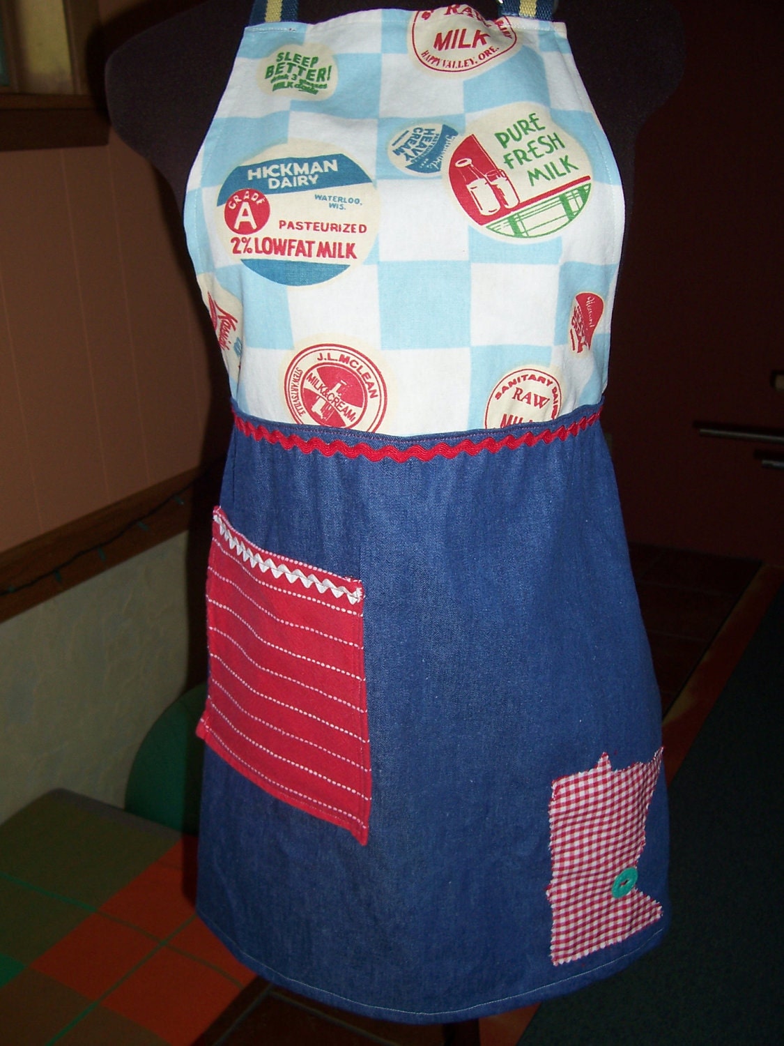 Minnesota Milk Apron