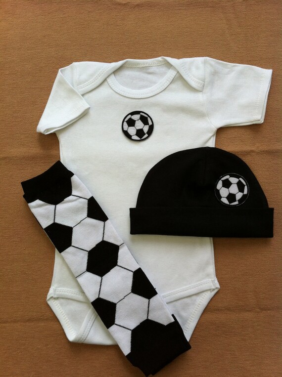 Soccer Baby Boys Soccer Outfit Girls Soccer Outfit by solcreator