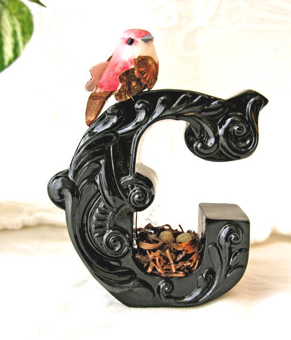 Alphabet Monogram Topper, Graduation Wedding, Paperweight