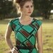 The Mary Ann Dress in Mallord Green