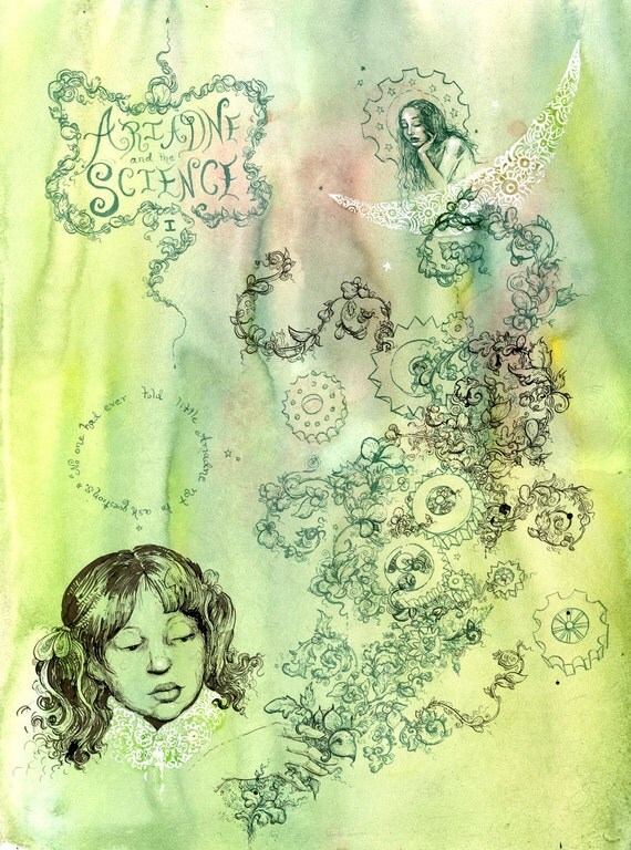 Ariadne and the Science- Collaboration with Warren Ellis