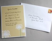 Chrysanthemum Fill-In Invitations Set of 10