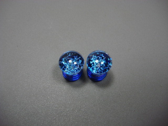 8mm Teal Galaxy on Light Cobalt DF