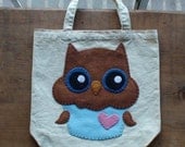 Owl Cupcake Tote Bag