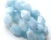 Aquamarine Knotted Necklace