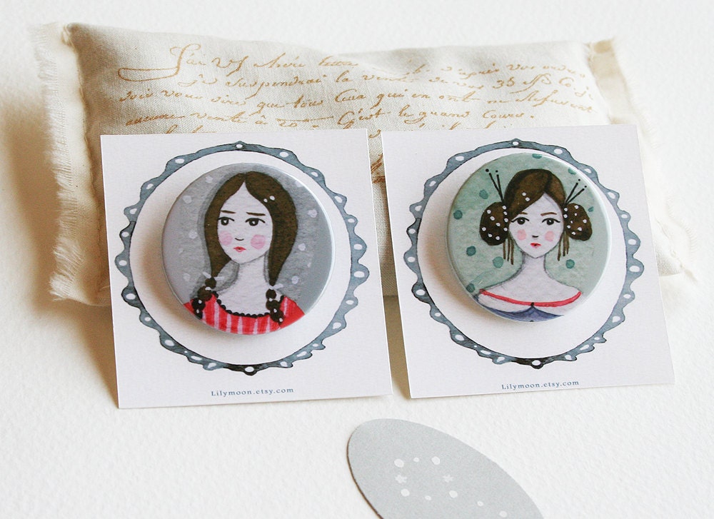 Ladies duet no. 3  (Pinback Buttons)