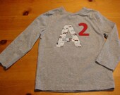 Custom Initial or Number Shirt or Onesie