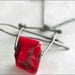 Oxidized Sterling Silver & Red Coral Necklace - Jewelry by Jason Stroud