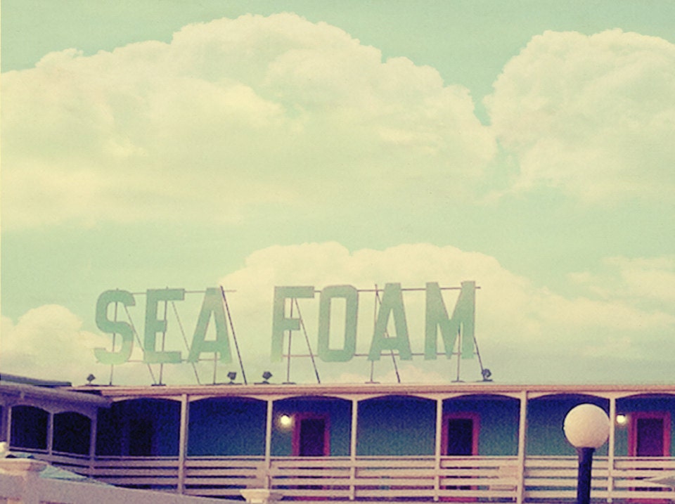 Fine Art Photography Sea Foam Motel 8x10