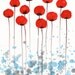 Buy 2 Get 1 FREE -- Watercolor Painting: Watercolor Flowers -- Art Print -- Bright and Sunny Day -- Red Flowers -- 11x14