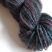 DK/worsted 2-ply handspun yarn - Alpaca/silk - 160 yards