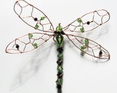 Wire work and Beaded Dragonfly Wall  Hanging Suncatcher