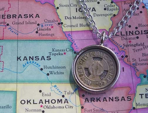 Kansas City Token Necklace