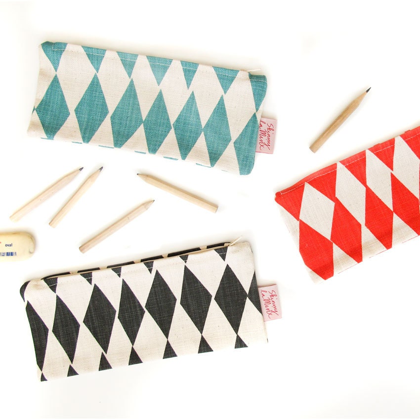 Pencil bag - Rough Diamond design