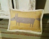 Miniature Dolls House Dog Cushion