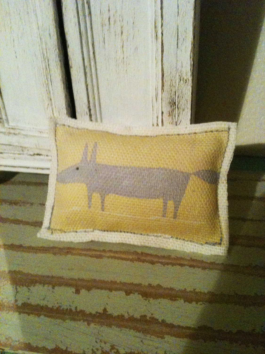 Miniature Dolls House Dog Cushion