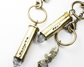 Best Friend Necklaces with Quartz Bullet