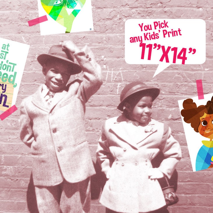 11x14 Print from Kids' Section, Your Choice, see Kids' Section for All Your Options