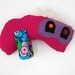 One Of A Kind Plush Monster Doll Marnie Made With Upcycled Vintage Fabric