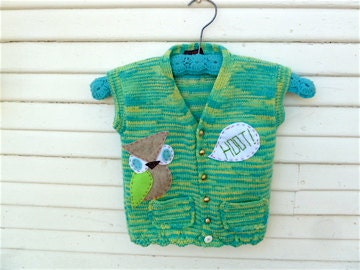Owl Sweater Vest