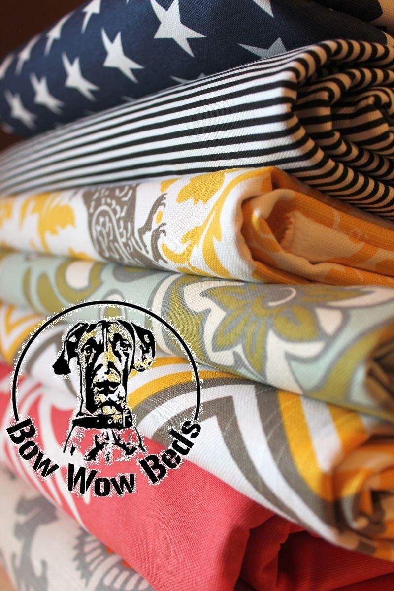 Designer XL 38x50 Dog Cat Pet Bed Duvet Cover : You Choose Fabric Collection and Color / Zig Zag Chevron Ikat