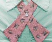 Lady Tie - Cats - Retro Pink & Polka Dots