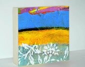 Abstract Art - Abstract Painting - Wood Block - Abstract Print - Canvas Print