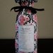 Re-Wined Traveling Wine Wrap, Wine Bag, Fabric Tote - Style F