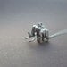sterling silver woolly mammoth necklace gift for her