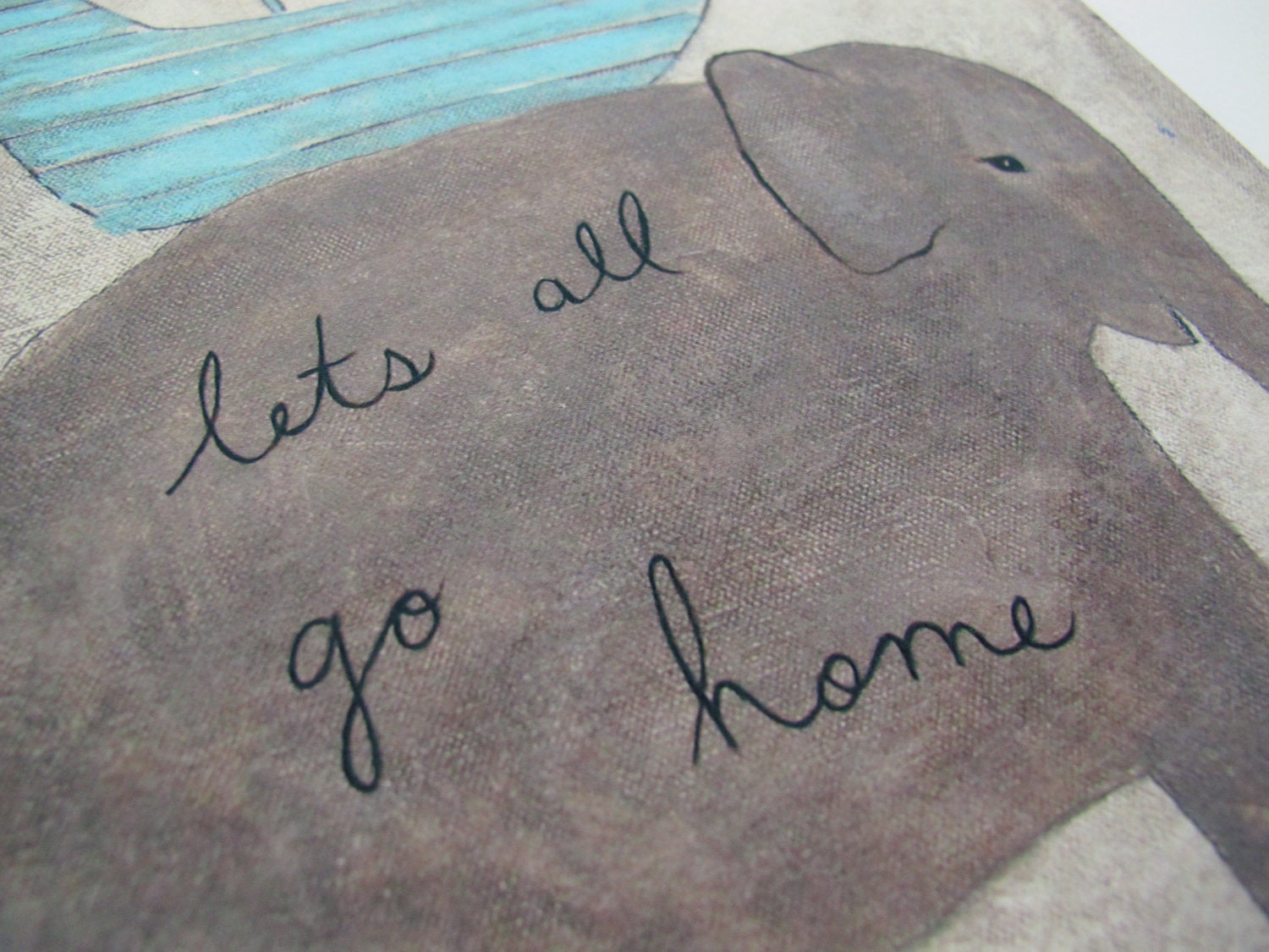 Let's Go Home (print)