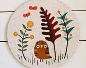 Owlet and Butterflies
