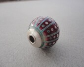 Mystic Melon- Lampwork Glass Focal Bead