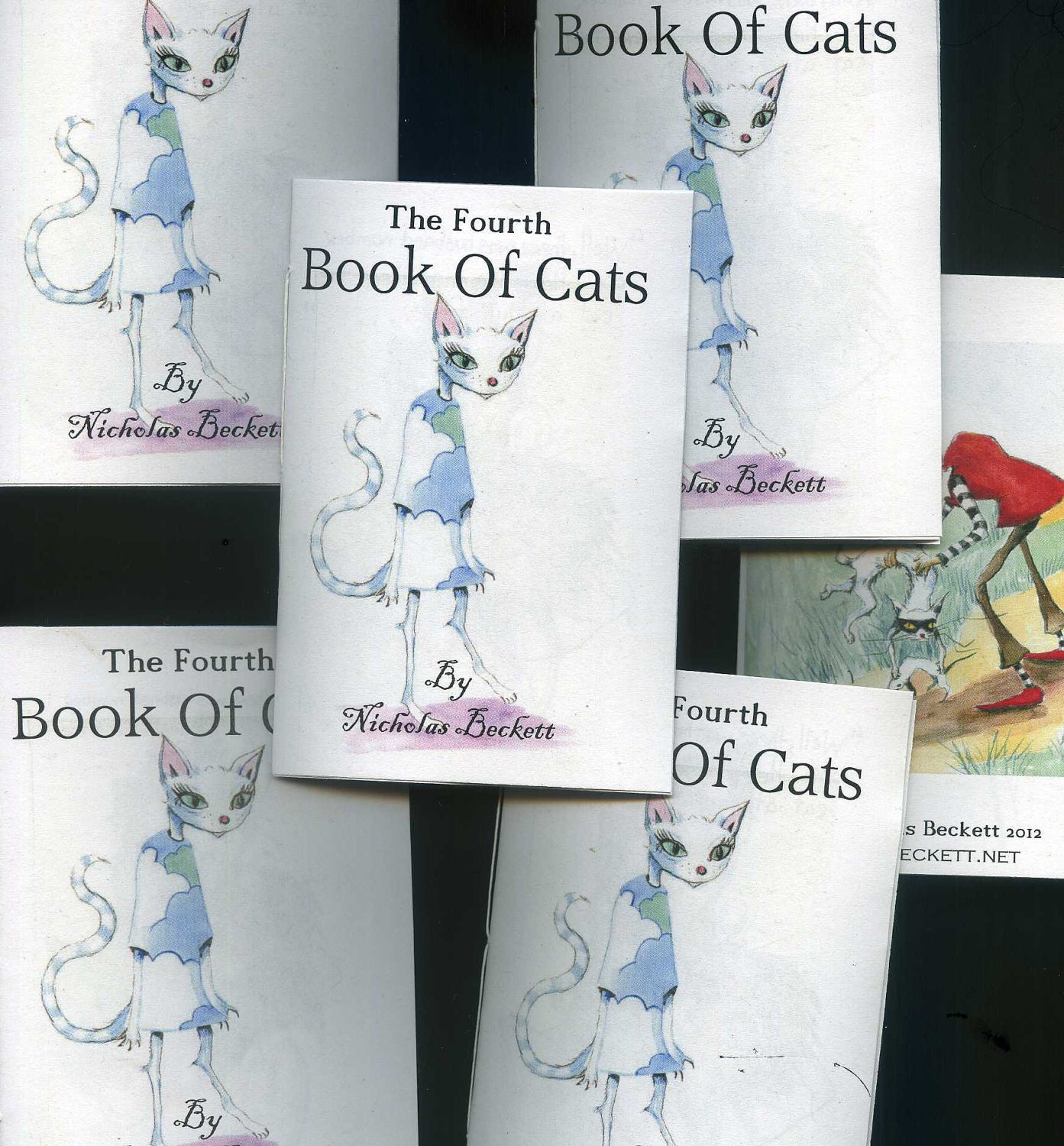 The Fourth Book Of Cats - mini book of my latest favourite cat pictures