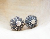 Sea Urchin Cufflinks - Brown