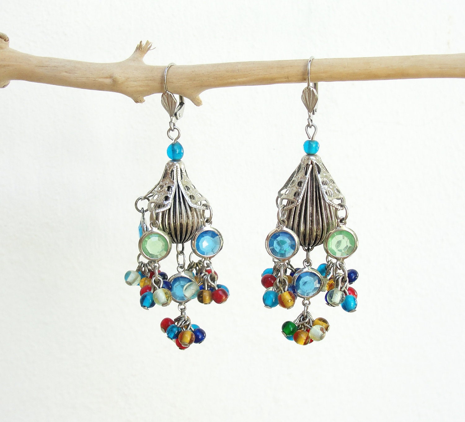 Confetti Crystal Earrings - Merry Go Round