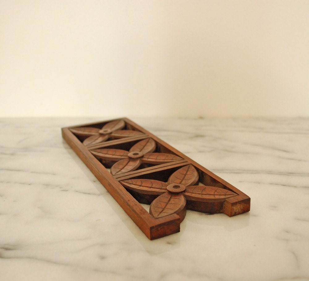 mahogany woodwork detail architectural salvage