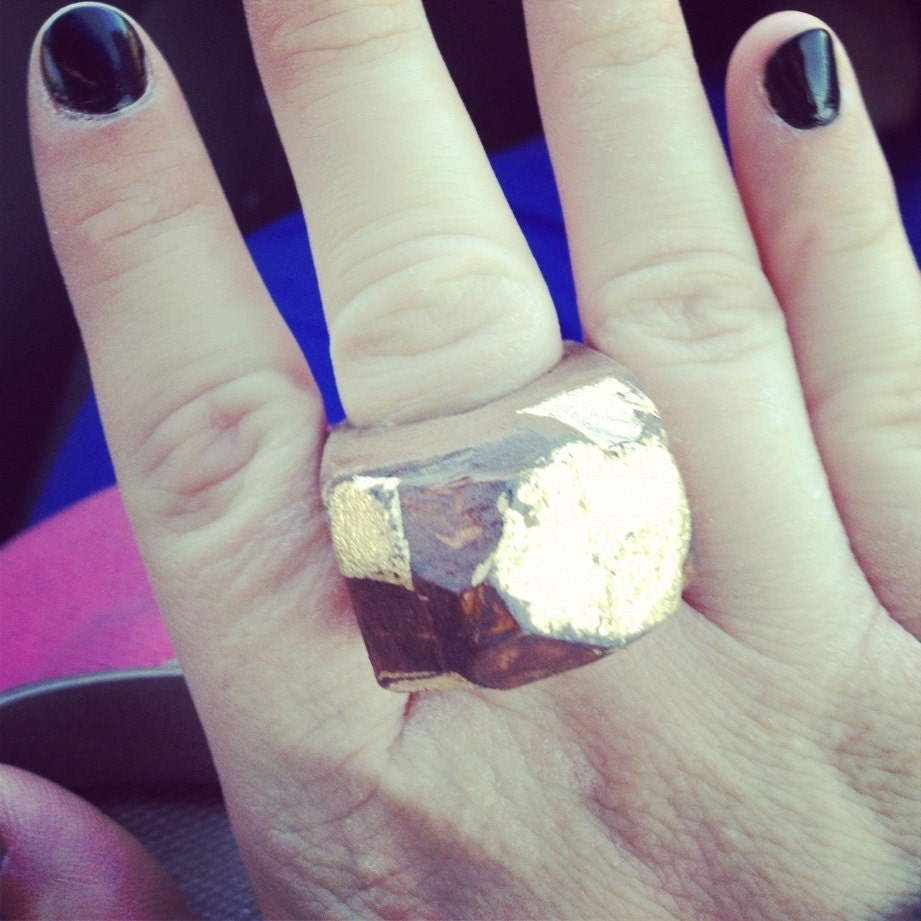 Abstract wood rings