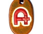 Atheist Plus Fundraiser Ceramic Necklace in Brown
