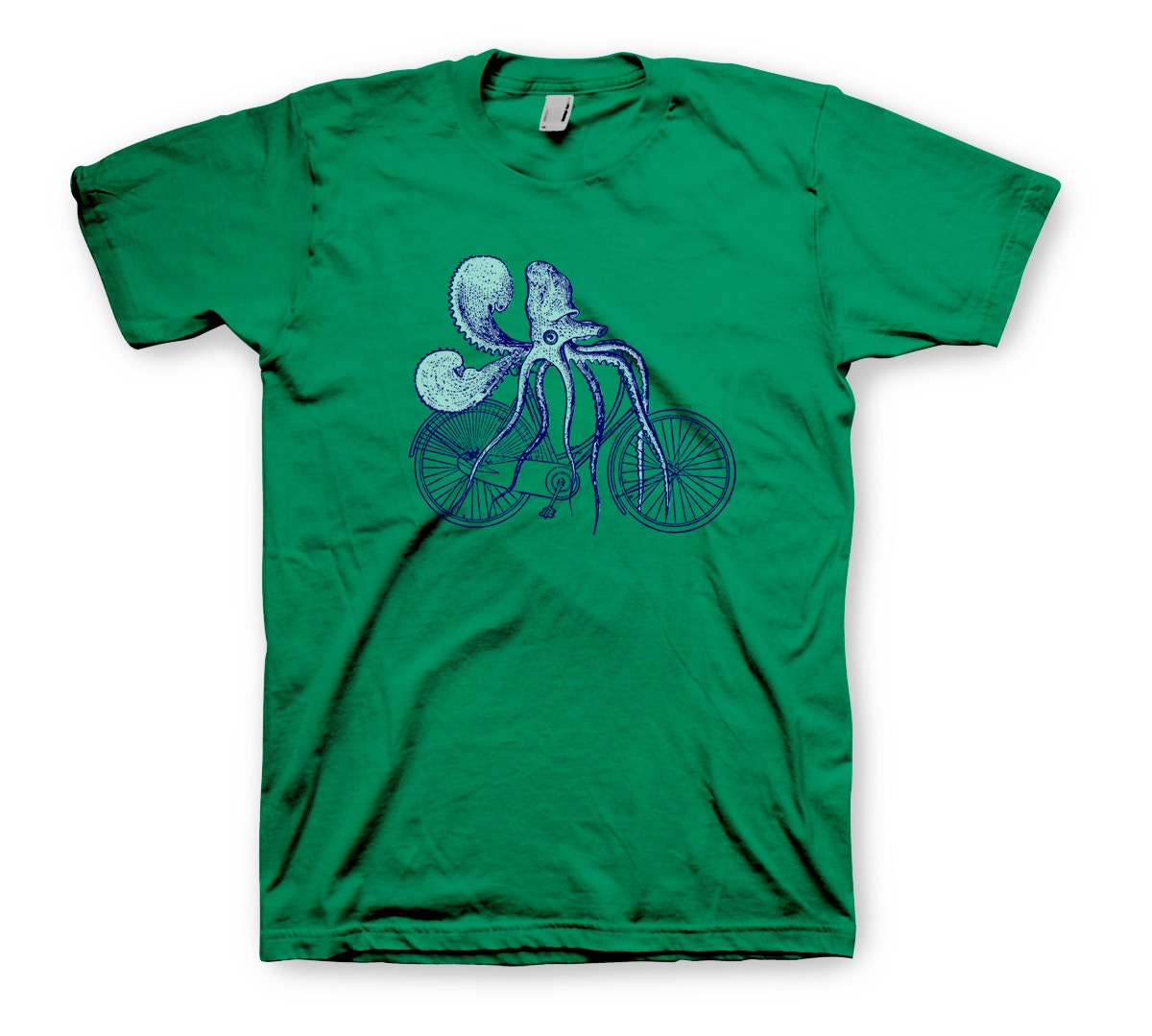 squidcycle tee-green