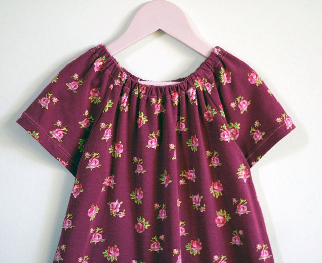 Butterfly Breeze Peasant Dress & Top INSTANT DOWNLOAD PDF Sewing Pattern for Toddlers and Girls: Sizes 1-8