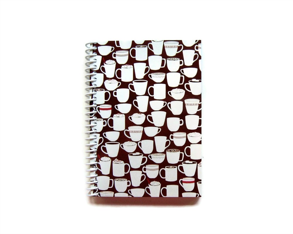 Cocoa Cups - Notebook Spiral Bound (4 x 6)