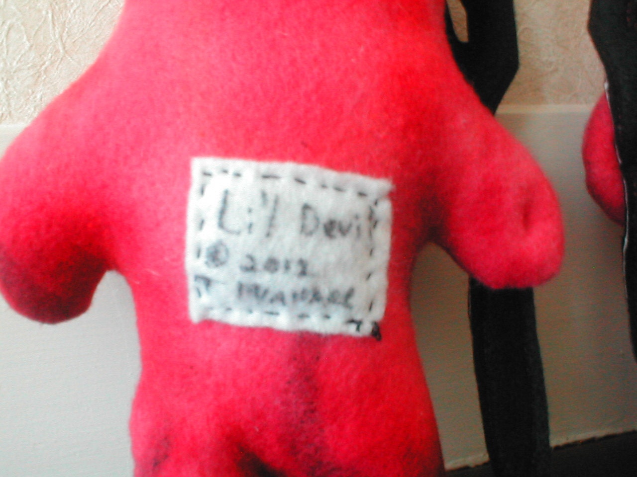 Li'l Devil Handmade Halloween little stuffed toy