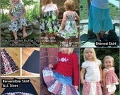 PDF SEWING PATTERNS Sale - Any 5 for 20 - Sew your own bag, purse, skirt, dress, baby accessories