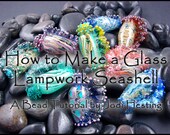 Tutorial - How to Make a Glass Lampwork Seashell Bead by Jodi Hesting