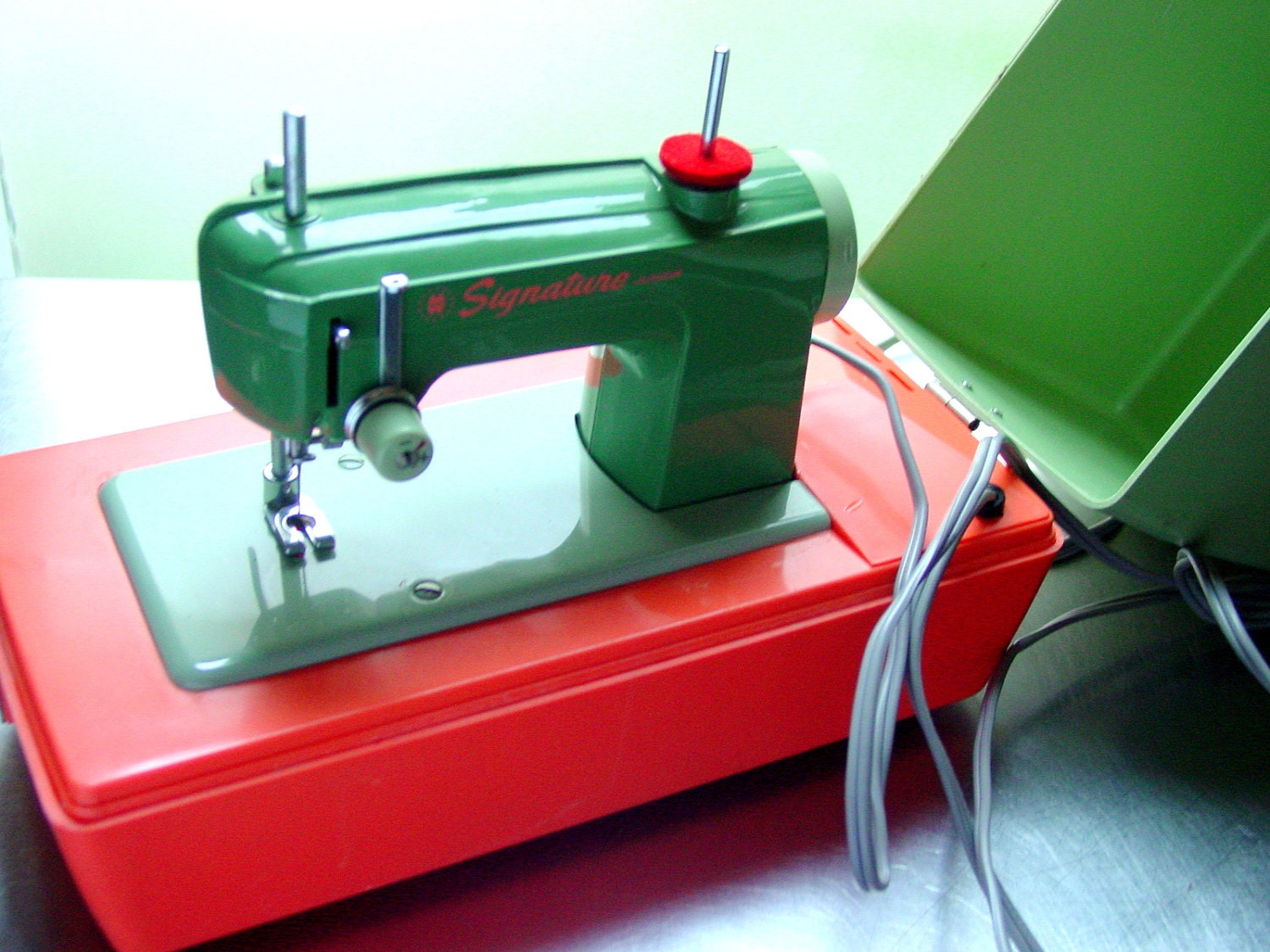 Vintage Toy Singer Sewing Machine Signature by GoodlookinVintage